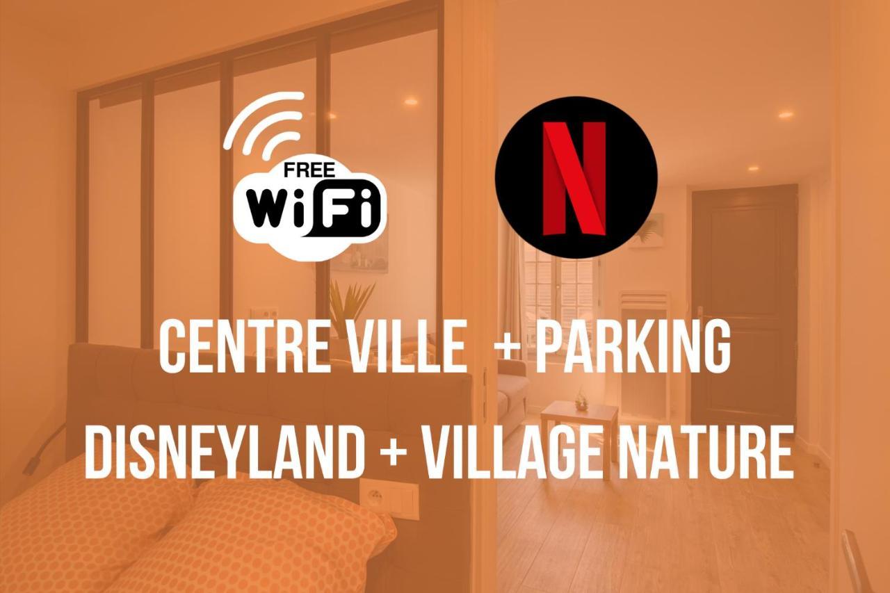 Self Checkin Automatique - 9 Min Disney - Le Zen - Cosyrenting Villeneuve-le-Comte Exteriör bild